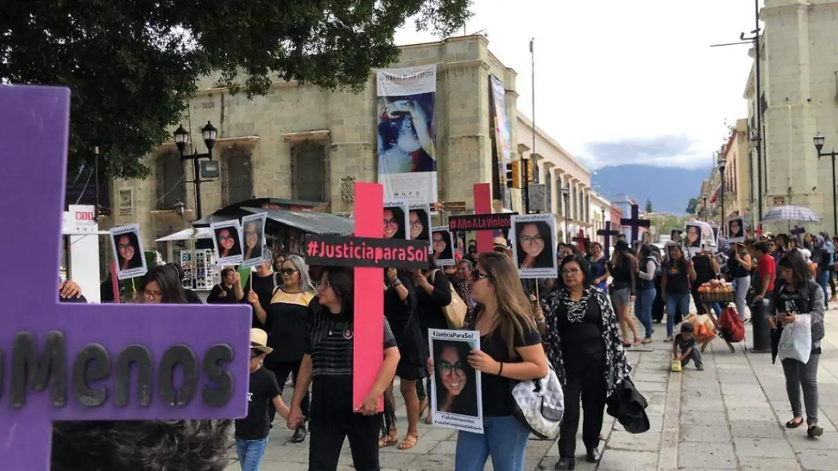 Claman justicia en Oaxaca a un año del crimen de fotoperiodista María del Sol (1)